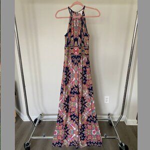 London Times Multi-colored Maxi Dress